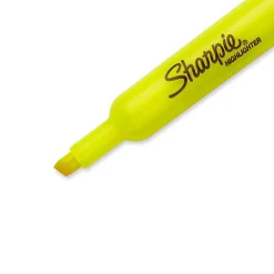 Sharpie Tank Highlighter, Chisel Tip, Fluorescent Yellow, 36/Pack (1920938) Sale