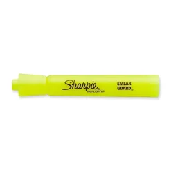 Sharpie Tank Highlighter, Chisel Tip, Fluorescent Yellow, 36/Pack (1920938) Sale