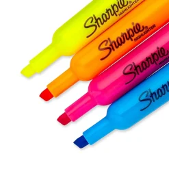 Sharpie Tank Highlighter, Chisel Tip, Assorted, 6/Pack (25786PP/25076) Hot