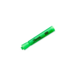 Sharpie Tank Highlighter, Chisel Tip, Fluorescent Green, Dozen (25026) Outlet