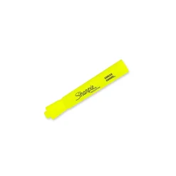 Sharpie Tank Highlighter, Chisel Tip, Fluorescent Yellow, Dozen (25025) Outlet