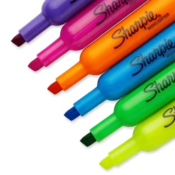 Sharpie Tank Highlighter, Chisel Tip, Assorted, Dozen (25145) Sale