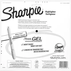 Sharpie Tank Highlighter, Chisel Tip, Assorted, Dozen (25145) Sale