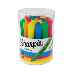 Sharpie Tank Highlighters, Chisel Tip, Assorted Colors, 20/Pack (25018) Hot