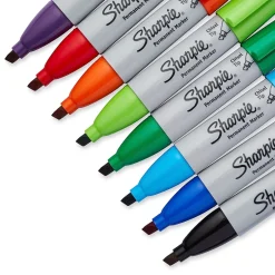 Sharpie Tank Permanent Marker, Chisel Tip, Assorted, 8/Pack (38250PP) Discount