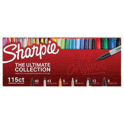 Sharpie The Ultimate Collection Permanent Markers, Assorted Tips, Assorted Colors, 115/Pack (1983255) Discount