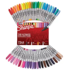 Sharpie The Ultimate Collection Permanent Markers, Assorted Tips, Assorted Colors, 72/Pack (1983254) Discount