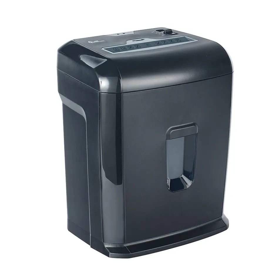 Quill Brand 10-Sheet Cross-Cut Shredder (QL-TXC102A)* Shredders & Accessories