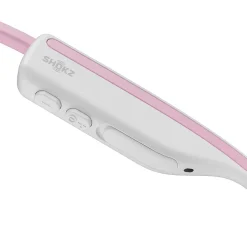 Shokz OpenMove Bone-Conduction Open-Ear Lifestyle Headphones with Microphones, Pink (S661-ST-PK-US)