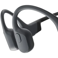 Shokz OpenRun Bone-Conduction Open-Ear Sport Headphones with Microphones, Black (VXLS803STBKUS)