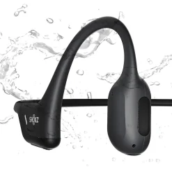 Shokz OpenRun Pro Premium Bone-Conduction Headphones with Microphones, Black (VXLS810STBKUS)