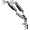 SIIG Adjustable Monitor Mount, Up to 32", Silver (CE-MT2E12-S1)* Monitor Mounts & Stands