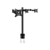SIIG Articulating Triple Monitor Desk Mount Adjustable, Up to 27", Black (CEMT0R12S3)* Monitor Mounts & Stands
