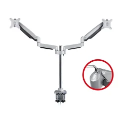 SIIG Dual Monitor Gas Spring Desk Mount with USB Port - 13