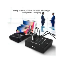SIIG USB-A Charging Station, 200W, Black (ID-US0611-S1)