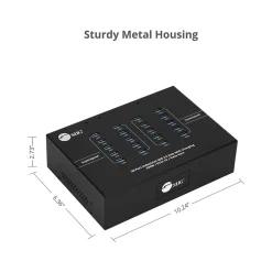 SIIG USB-A Charging Station, 200W, Black (ID-US0611-S1)