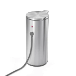 simplehuman Automatic Hand Soap / Sanitizer Dispenser, 266mL., Brushed Steel (ST1082)
