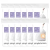 simplehuman Code Q 13-17 Gallon Trash Bag, 6.5" x 9.8", Low Density, 1.2 mil, White, 240 Bags/Box (CW0264)