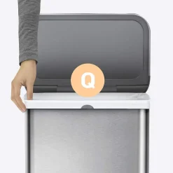 simplehuman Code Q 13-17 Gallon Trash Bag, 6.5