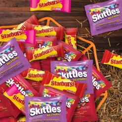 Gummy & Chewy Candy<Mars Skittles & Starburst Fun-Size Variety Pack, 104.4 oz. (220-00768)