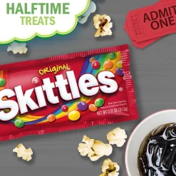 Gummy & Chewy Candy<Skittles Original Fruit Flavored Candy, 2.17 oz, 36/Box (209-00148)