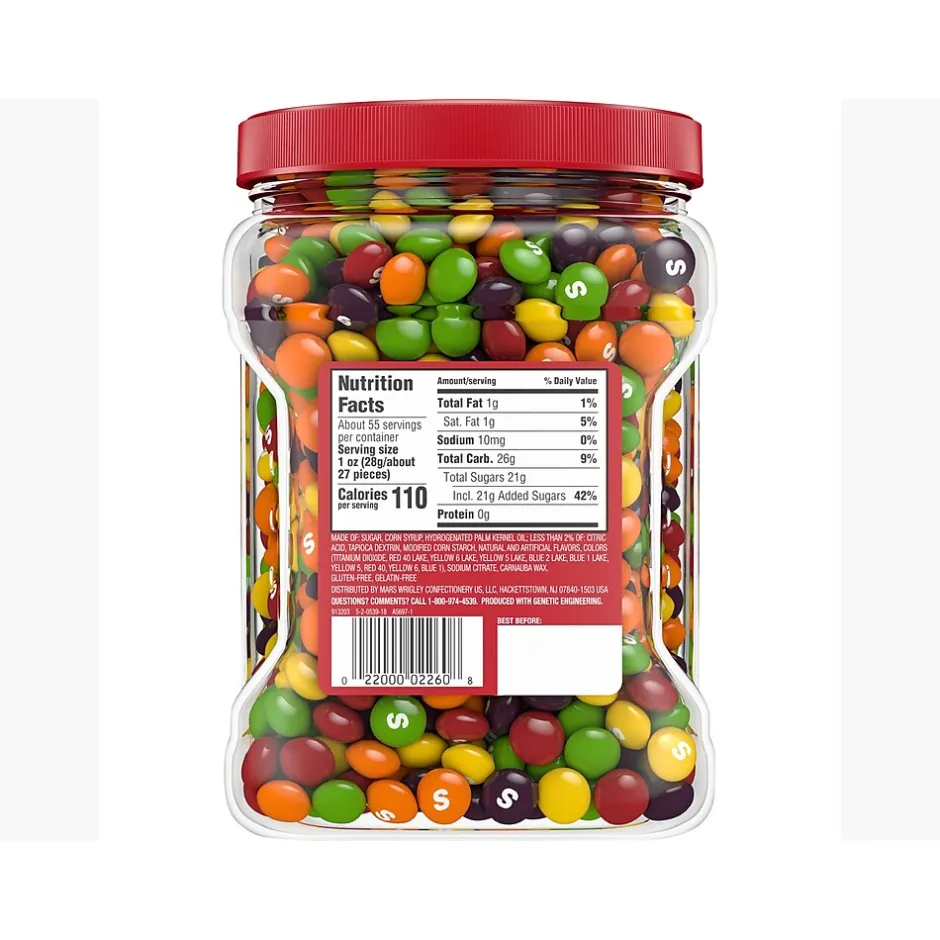 Gummy & Chewy Candy<Skittles Original Fruit Flavored Candy, 54 oz (220-00991)