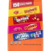 Gummy & Chewy Candy<Mars SKITTLES, STARBURST Original & FaveRed, LIFE SAVERS Chewy & Hard Candy Assortment, 44.07 oz, 150 Pieces Bag (225-00106)