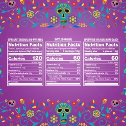 Gummy & Chewy Candy<Mars SKITTLES, STARBURST Original & FaveRed, LIFE SAVERS Chewy & Hard Candy Assortment, 44.07 oz, 150 Pieces Bag (225-00106)