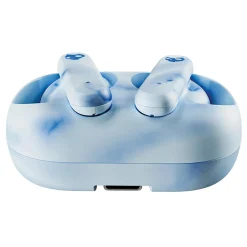 Skullcandy EcoBuds True Wireless Earbuds with Microphone & Charging Dock, Bluetooth, Glacier (S2EOW-Q764)