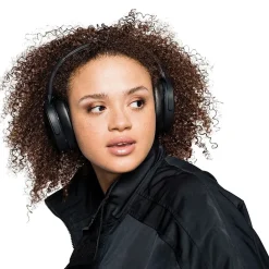 Skullcandy Hesh Wireless Active Noise-Canceling Over-Ear Headphones with Microphone, Bluetooth, True Black (S6HHW-N740)