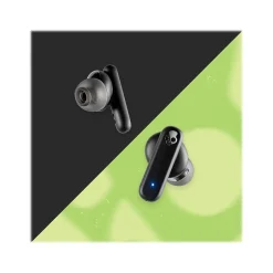 Skullcandy Smokin' Buds Wireless Earbuds, Bluetooth, True Black (S2TAW-R740)