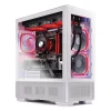 Skytech Gaming Skytech Azure 2 Gaming Desktop, AMD Ryzen 7-5700, 16GB RAM, 1TB SSD, NVIDIA RTX3050 Graphics, White* Gaming Desktops