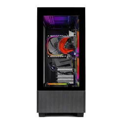 Skytech Gaming Skytech Blaze 4 Mini Gaming Desktop, Ryzen 7 5700, 16GB RAM, 2TB NVMe Solid State Drive, NVIDIA RTX 3050, Black* Gaming Desktops
