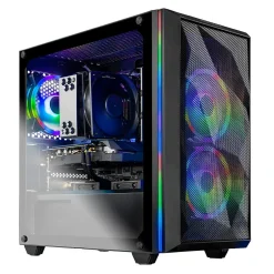 Skytech Gaming Skytech Chronos Mini Gaming Desktop, Intel i7-11700F, 16GB RAM, 1 TB SSD, NVIDIA GeForce RTX 3050, Windows 11, Black* Gaming Desktops
