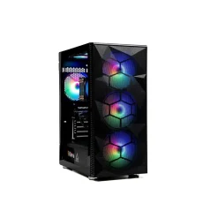 Skytech Gaming Skytech Storm Gaming Desktop, AMD Ryzen 5 5600G, 16GB RAM, 1TB SSD, Intel Arc A380 Graphics, Black* Gaming Desktops