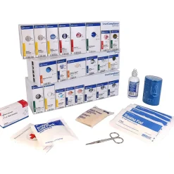 First Aid Kits<SmartCompliance RetroFit Insert Grid Kit, ANSI B, 100 People, 225 Pieces (91123-021)