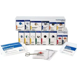 First Aid Kits<SmartCompliance RetroFit Grid Insert Kit, ANSI A, 25 People, 109 Pieces (91172-021)