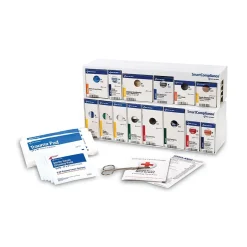 First Aid Kits<SmartCompliance RetroFit Grid Insert Kit, ANSI A, 25 People, 109 Pieces (91172-021)