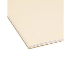 Smead 100% File Folder, Reinforced 1/3-Cut Tab, Letter Size, Manila, 100/Box (10347) Sale