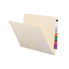 Smead End Tab 100% Recycled File Folder, Shelf-Master Reinforced Straight-Cut Tab, Letter Size, Manila, 100/Box (24160) Outlet