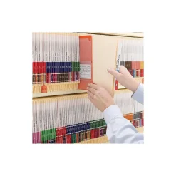 Smead End Tab 100% Recycled File Folder, Shelf-Master Reinforced Straight-Cut Tab, Letter Size, Manila, 100/Box (24160) Outlet