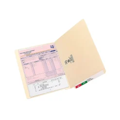 Smead End Tab 100% Recycled File Folder, Shelf-Master Reinforced Straight-Cut Tab, Letter Size, Manila, 100/Box (24160) Outlet