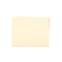 Smead End Tab File Folder, Shelf-Master Reinforced 1/3-Cut Tab, Letter Size, Manila, 100/Box (24134) Clearance