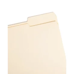 Smead File Folder, Letter, 1/3-Cut Tab Right Position, Letter Size, Manila, 100/Box (10333)
