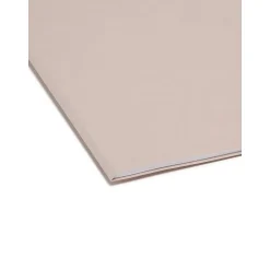 Smead File Folder, Reinforced 1/3-Cut Tab, Legal Size, , 100/Box (17334) Gray Hot