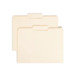Smead File Folders, 1/3-Cut Tab, Letter Size, Manila, 100/Box (10332) Hot