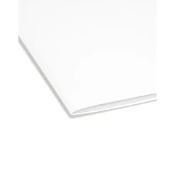 Smead File Folders, 1-Tab, Letter Size, White, 100/Box (12810) Online