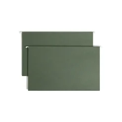 Smead Hanging File Folders, Legal Size, Standard Green, 25/Box (64110) Clearance
