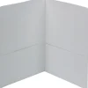 Smead Leatherette 2 Pocket Portfolios, Letter, White, 25/Box Discount