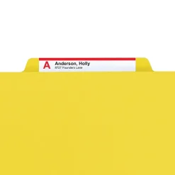 Smead Pressboard Classification File Folder w/Wallet Divider and SafeSHIELD Fasteners, 2